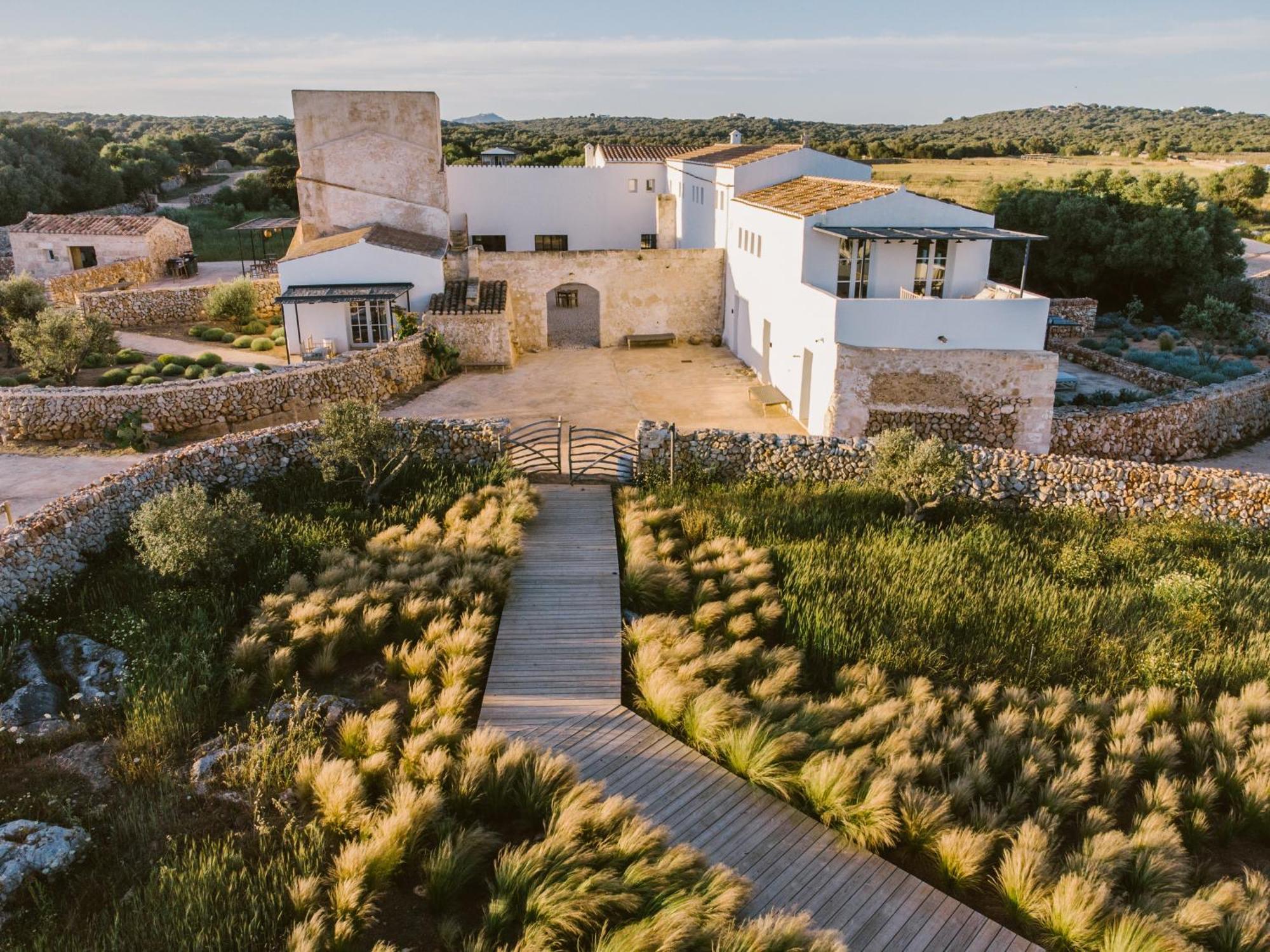 Torre Vella Fontenille Menorca 손 보우 외부 사진